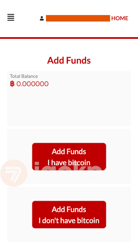 screenshot step 3 how to deposit