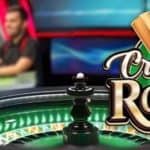 cricket auto roulette game logo banner.