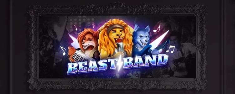 Beast Band slot game logo.