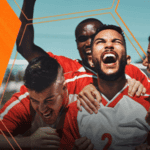 imagem da promoção de futebol LeoVegas.