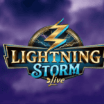 Lightning storm logo