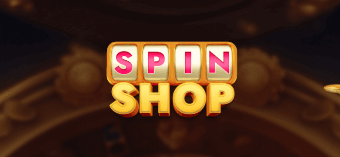 bluechip casino's spin shop logo