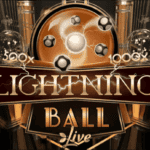 Lightning Ball game icon banner.