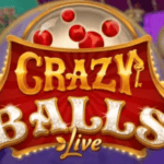 crazy balls game logo.